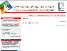 Tablet Screenshot of cpv.ledha.it